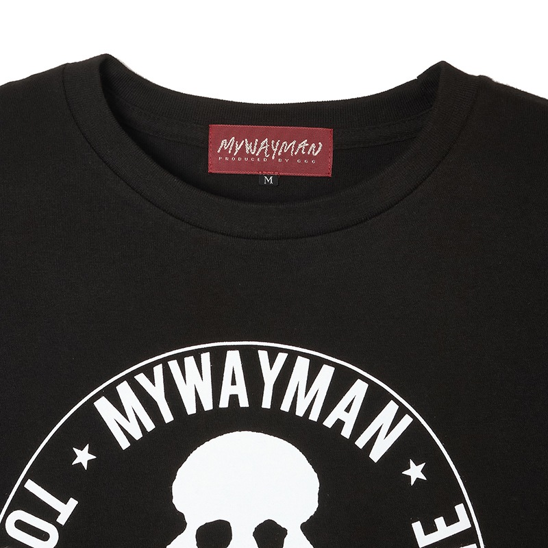 T����� MYWAYMAN CIRCLE LOGO