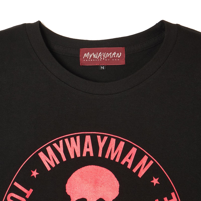 T����� MYWAYMAN CIRCLE LOGO
