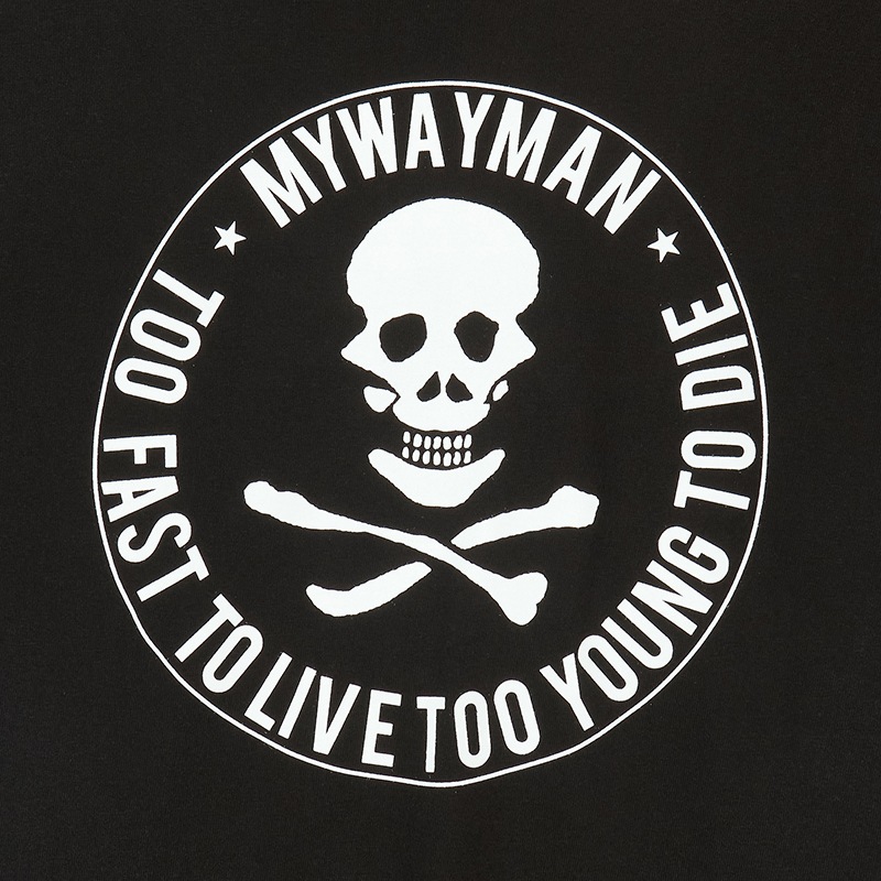 T����� MYWAYMAN CIRCLE LOGO