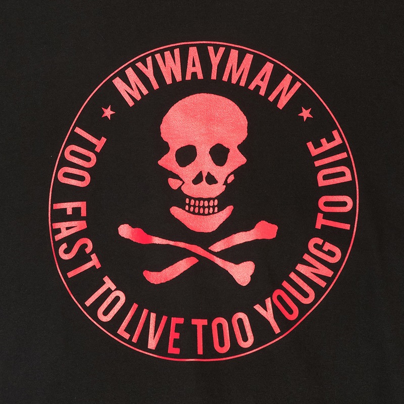 T����� MYWAYMAN CIRCLE LOGO