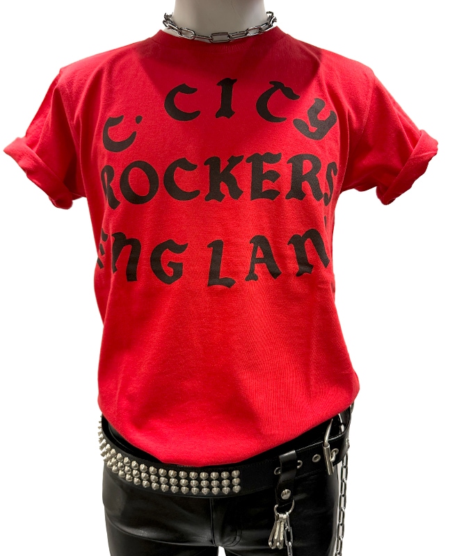 C . CITY ROCKERS ENGLAND��666 ORIGINAL T-SHIRT��
