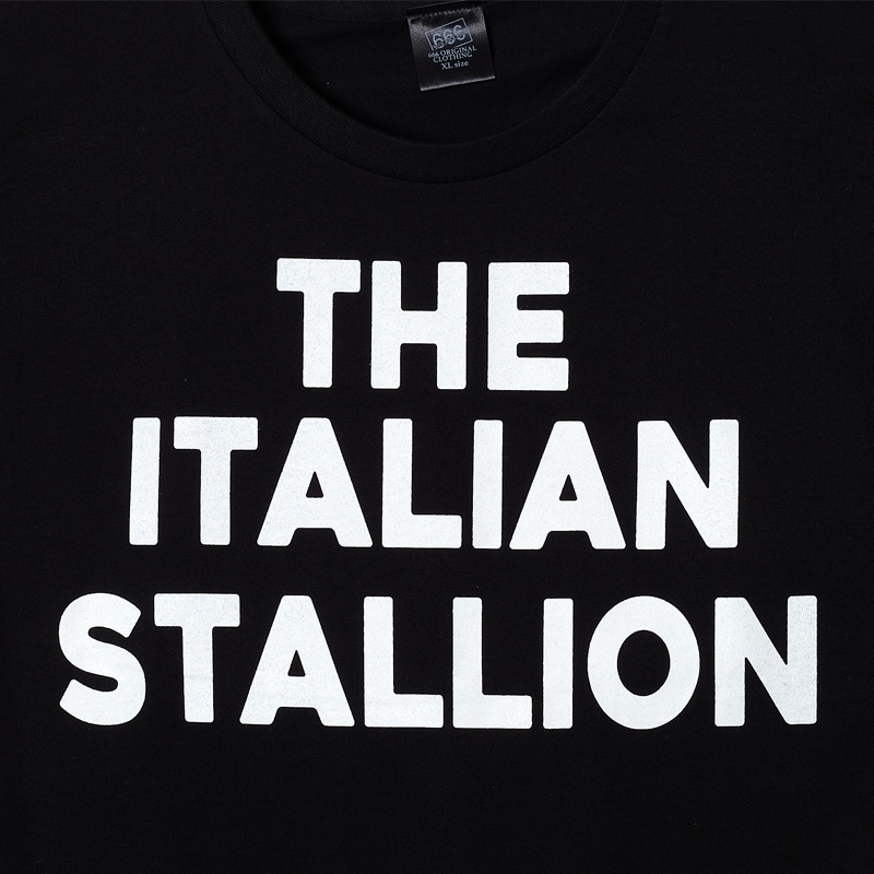 THE ITALIAN STALLION��666 ORIGINAL T-SHIRT��