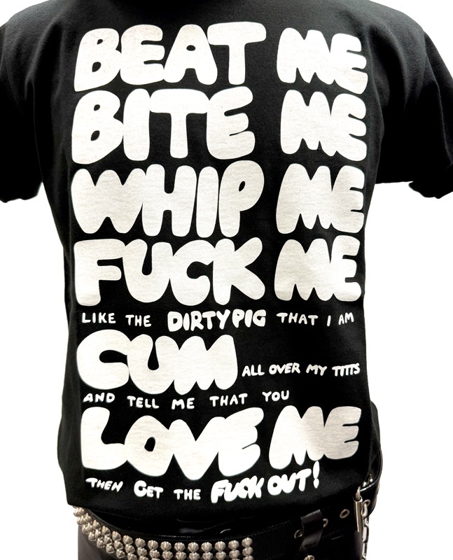 BEAT ME , BITE ME , WHIP ME 〜 ��666 ORIGINAL T-SHIRT��