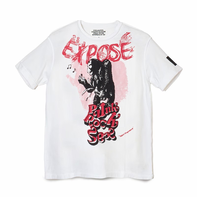 セディショナリーズ オマージュ DESTROY Tシャツ パンク EXPOSE:S/S T-SHIRT(セディショナリーズ)｜『666』パンクロック