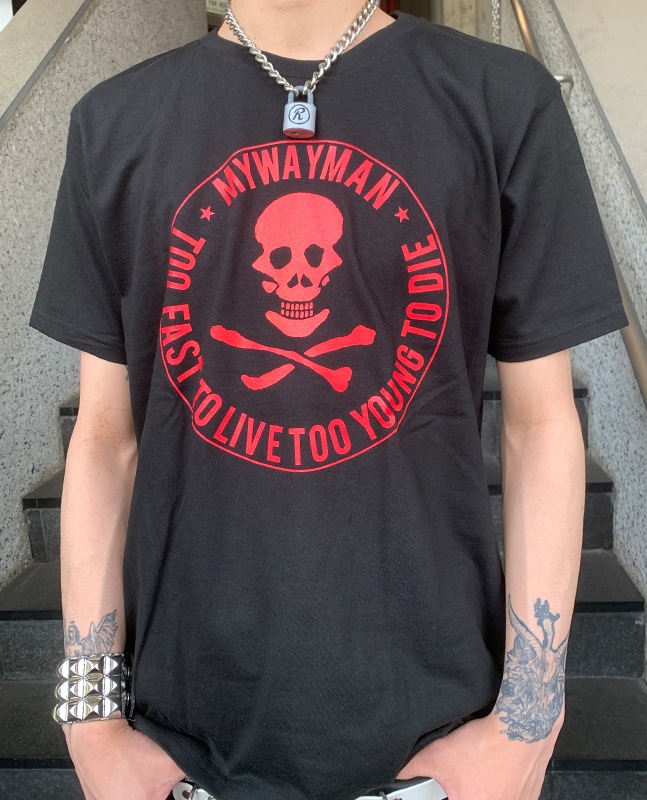 T����� MYWAYMAN CIRCLE LOGO