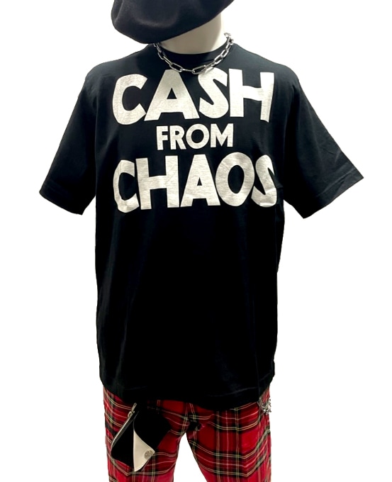 希少　80s CASH FROM CHAOS Tシャツ CASH FROM CHAOS(セディショナリーズ)｜『666』パンクロック