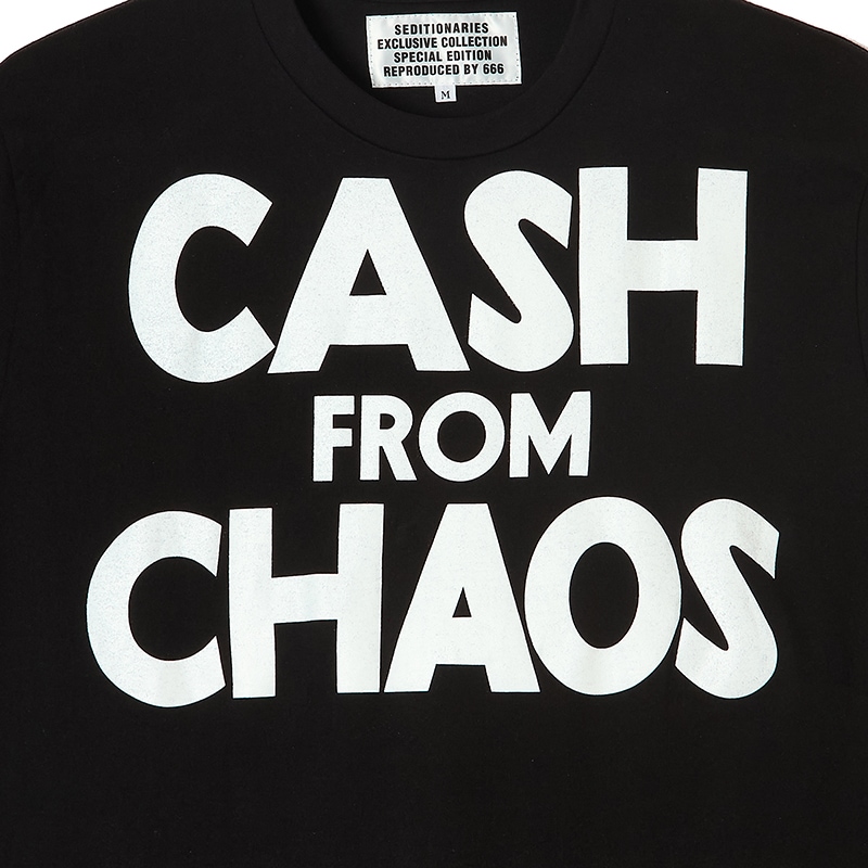 希少　80s CASH FROM CHAOS Tシャツ CASH FROM CHAOS Tシャツ - メルカリ