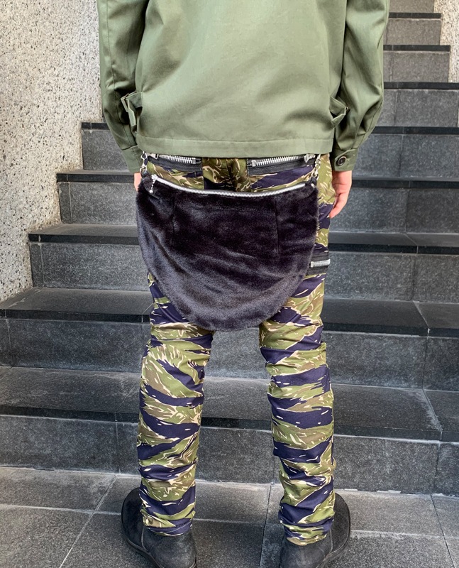 NEW!!!【666 ORIGINAL】スクエアバムフラップバッグ＆バム