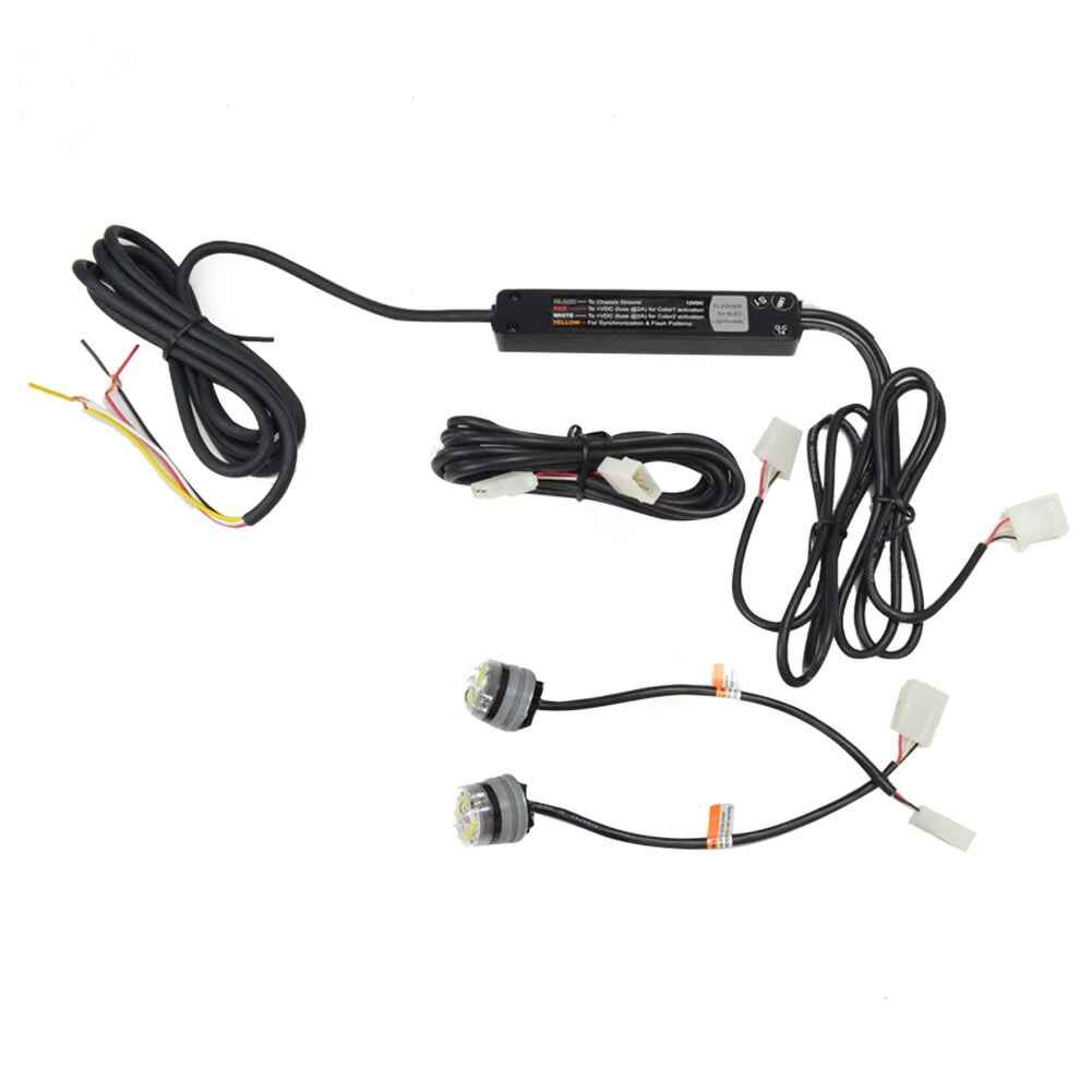 ST-LED1Wx6 激眩6Wx2バルブ Ver.2 LEDストロボキット ハイパワーストロボキット( ストロボ カスタム パーツ led グッズ 車 アクセサリー ストロボライト カー カスタムパー