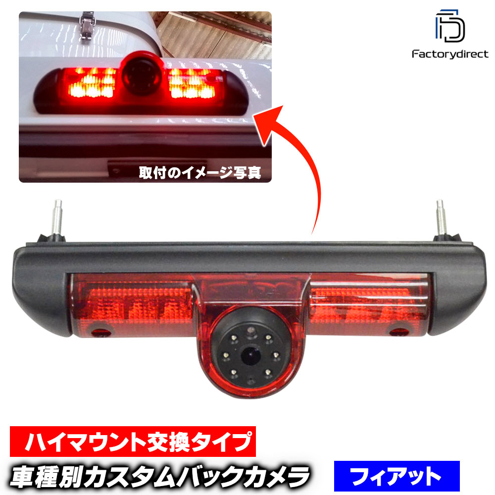 rc-fi-dus01 FIAT DUCATO եå ǥ奫 (2006-2018 H18-H30) SONY CCD Хå ϥޥȥȥå򴹥 ( 䥫  ѡ Хå  ʥС   ˥ CCD ꥢ å)