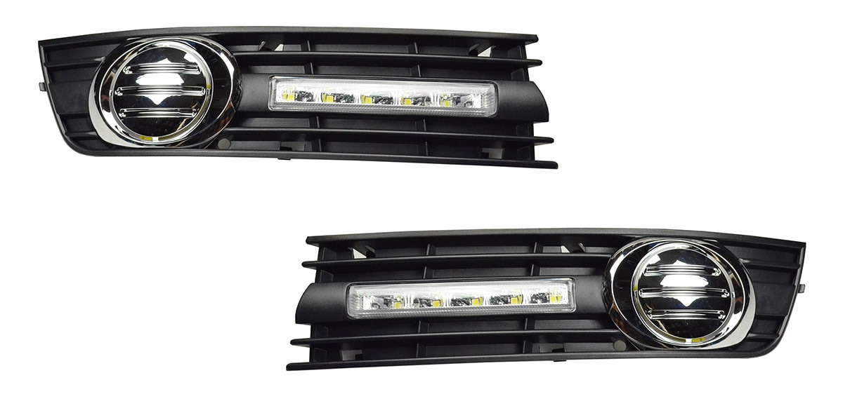 DL-AD001 LED DRL ǥ饤 AUDI ǥּ߷ A4 B6(8E 8H:2001-2005) ( ѡ  ǥ ꡼ ѡ Audi 饤  led饤 LED ǥ饤  ledǥ饤)