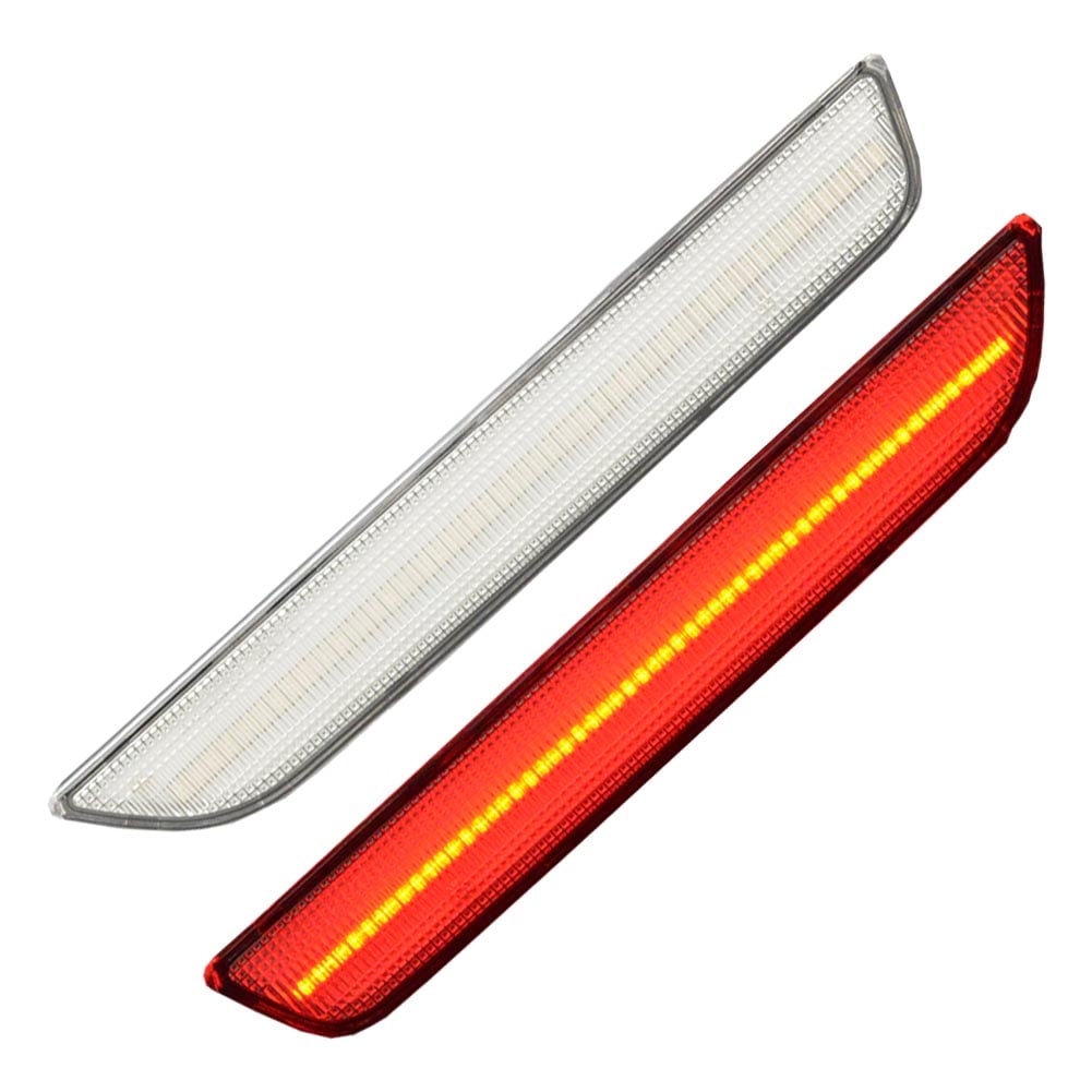 ll-fo-rsa-cr01 (ON-OFF ꥢ) Ford Mustang ޥ (S197 5  2010-2014 H22-H26) LEDꥢɥޡ (ޡ ɥ LED LED饤 ɥ쥹å  ꡼  ֥ѡ  ꥢ)