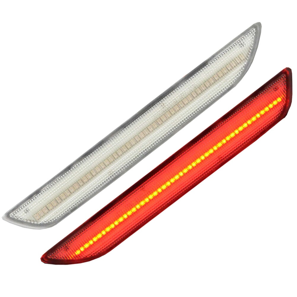 ll-fo-rsb-cr01 (ON-OFF ꥢ) Ford Mustang ե ޥ (6  2015-2017 H27-H29) LEDꥢɥޡ (ޡ ɥ LED LED饤 ɥ쥹å  ꡼  ֥ѡ )
