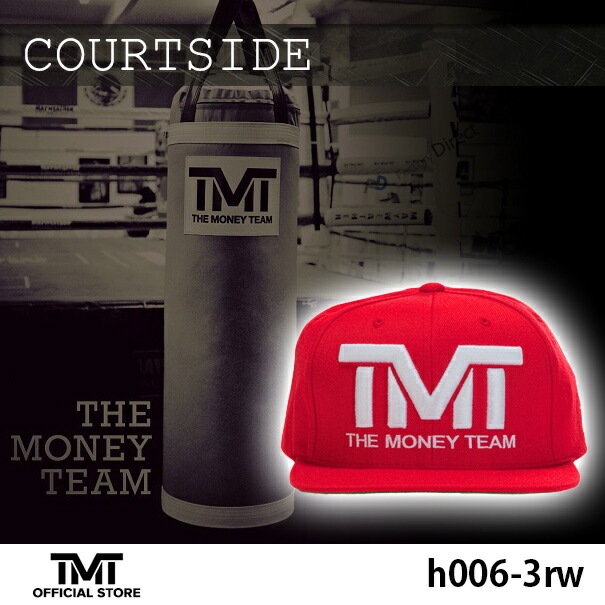 TMT THE MONEY TEAM 赤キャップ　メイウェザー TMT THE MONEY TEAM 赤キャップ メイウェザー - メルカリ