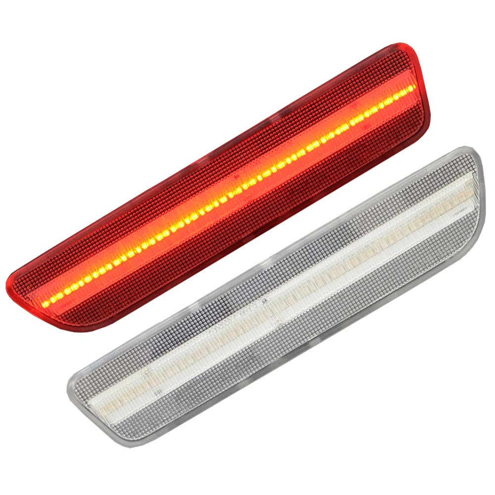 ll-fo-rsc-cr01 (ON-OFF ꥢ) Ford Mustang ե ޥ (5  2005-2009 H17-H21) LEDꥢɥޡ (ޡ ɥ LED LED饤 ɥ쥹å  ꡼  ֥ѡ )