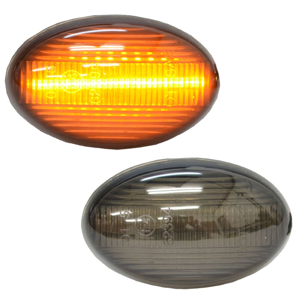 ll-bz-smf-sm02 スモークレンズ Citan シタン W415 LEDサイドマーカー LEDウインカー 純正交換 メルセデスベンツ BENZ( カスタム パーツ ベンツ カスタムパーツ サ