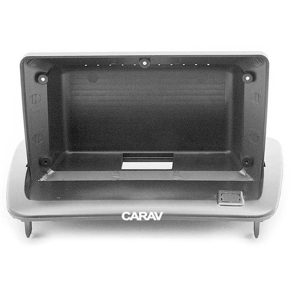 ca-vo22-447c 海外製9インチ向け Volvo ボルボ S40(2004-2012 H16-H24) (国産ナビ取付不可) ナビ取付フレーム ディスプレーオーディオ向け オーデイオフェイスパ