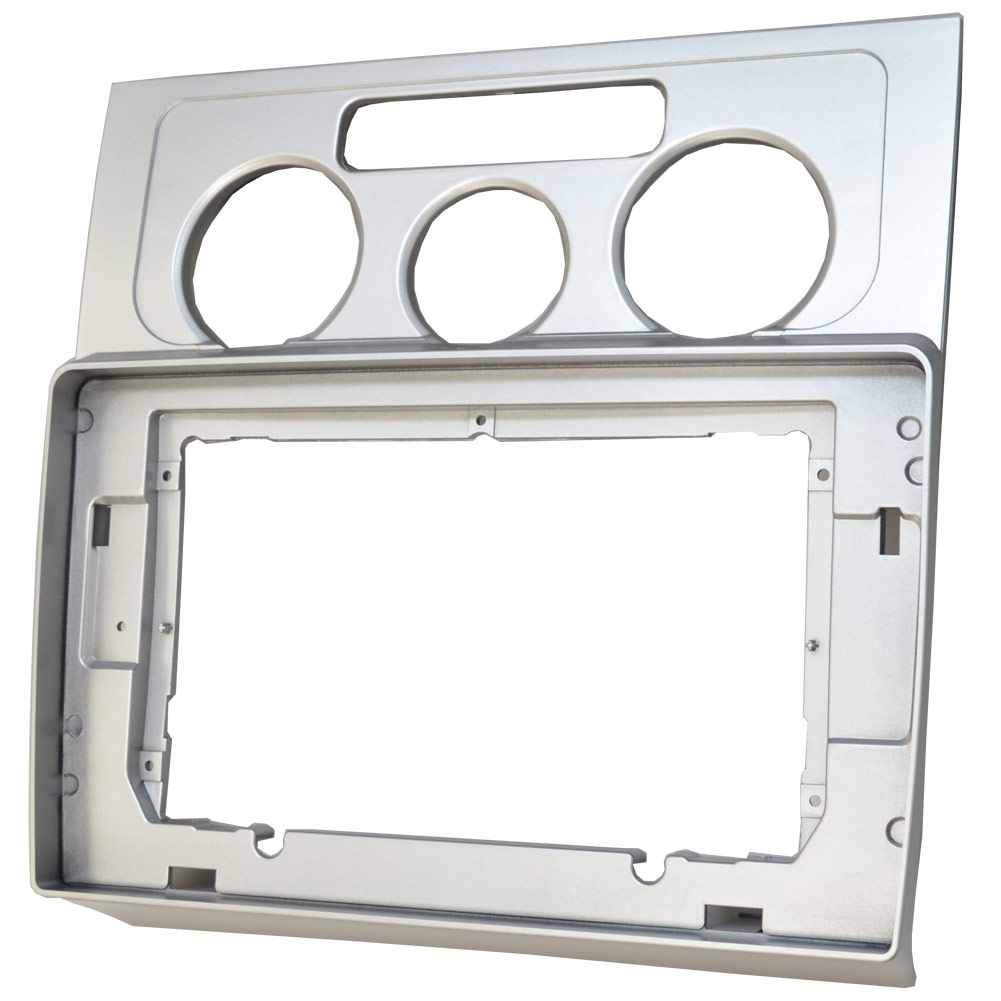 ca-vw22-544a 海外製10.1インチ向け Touran ゴルフトゥーラン(Typ 1T 2003-2015 H15-H27 ※マニュアルエアコン用) (国産ナビ取付不可) ナビ取付フレーム 