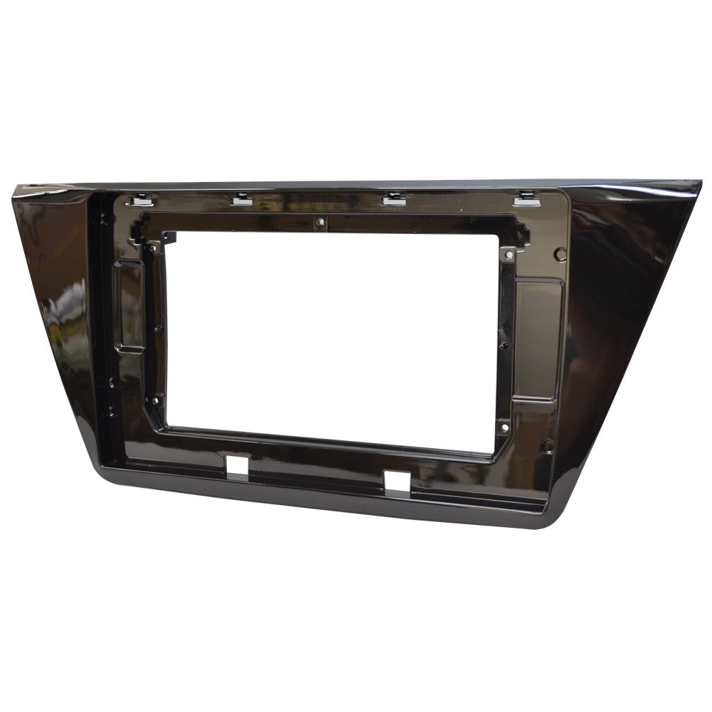 ca-vw22-661a 海外製10.1インチ向け Touran ゴルフトゥーラン(Typ 5T前期 2016-2020.07 H28-R02.07) (国産ナビ取付不可) ナビ取付フレーム ディスプ