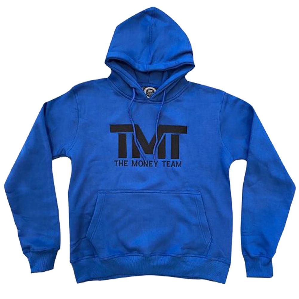tmt-mo42-2bk THE MONEY TEAM ザ・マネーチーム パーカーTMT CLASSIC 3-D 青ベース×黒ロゴ フロイド・メイウェザー ボクシング メンズ プリント アメリカ TM
