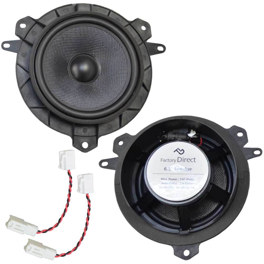 fd-to-exb65wf-314 (変換ケーブル付属) Vitz ヴィッツ (130系 H30.10-R02.01 2018.10-2020.01) TOYOTA トヨタ 6.5インチ 17cmスピ