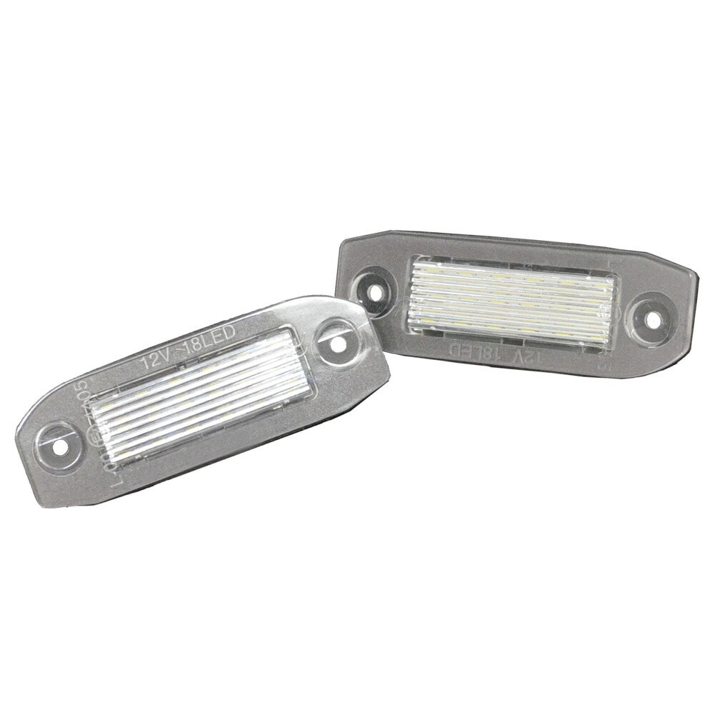 ll-vo-a10 VOLVO ボルボ V50 (Typ M 2004-2012 H16-H24) LEDナンバー灯 LEDライセンスランプ (車用品 カーアクセサリー ナンバーライト カスタム パー