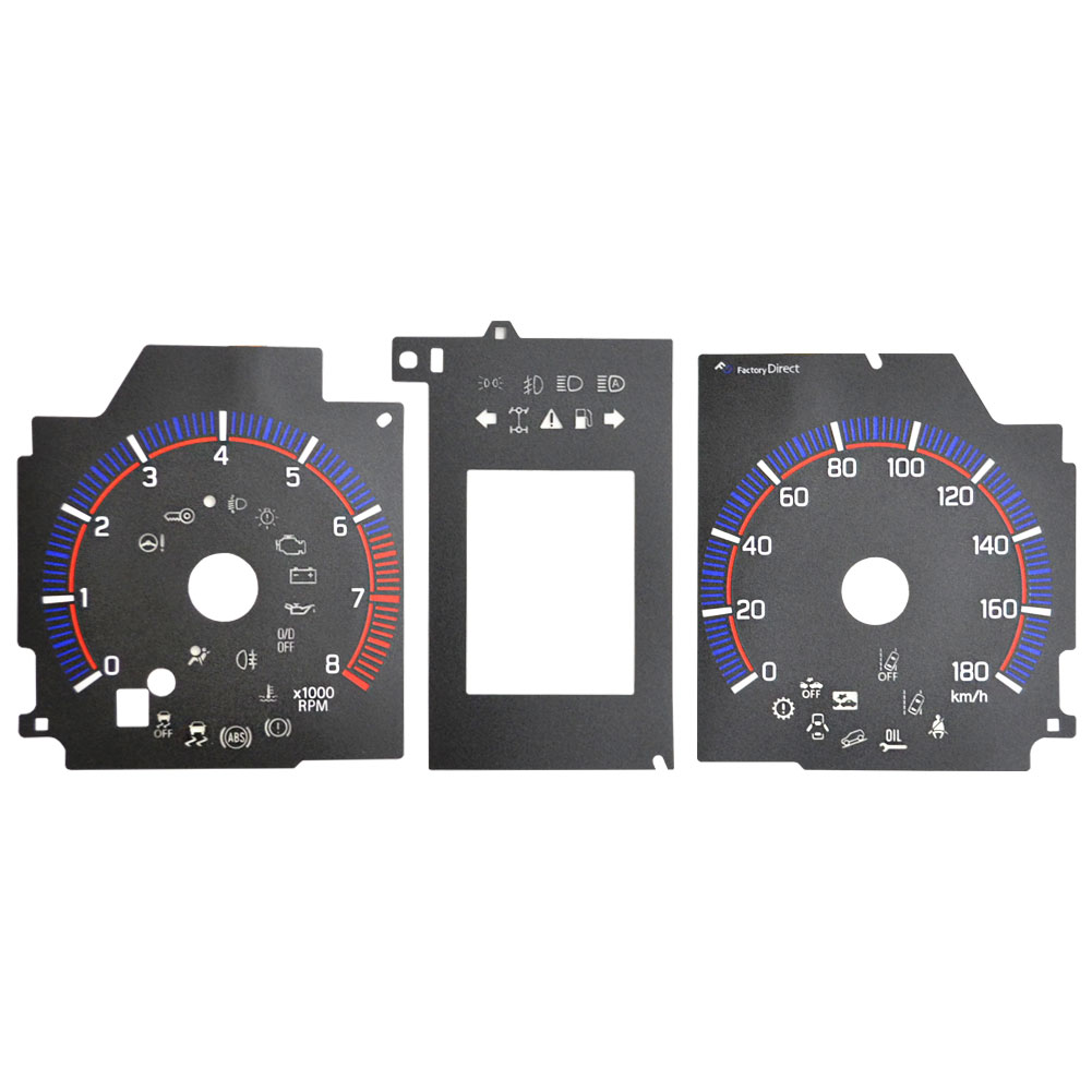 el-sz07bk Ver.2 ブラックパネル Jimny Sierra ジムニー シエラ (JB74型 H30.07以降 2018.07以降) SUZUKI スズキ ELスピードメーターパネル レー