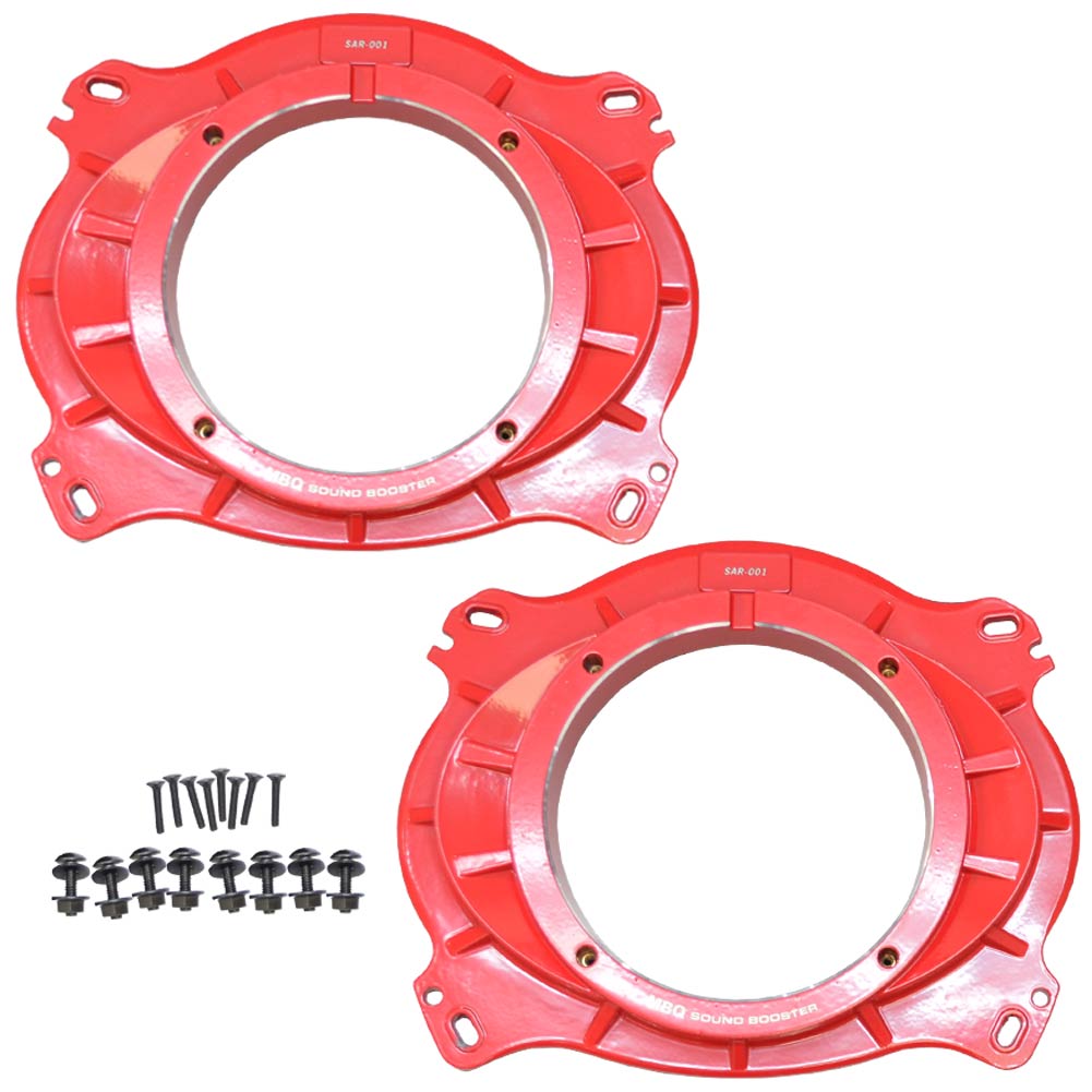 mbq-sar001-03 (フロント用) CAMRY カムリ(40系 H18.01-H23.08 2006.01-2011.08) (165mm 6.5inch) アルミニウムダイキャストバッフル 