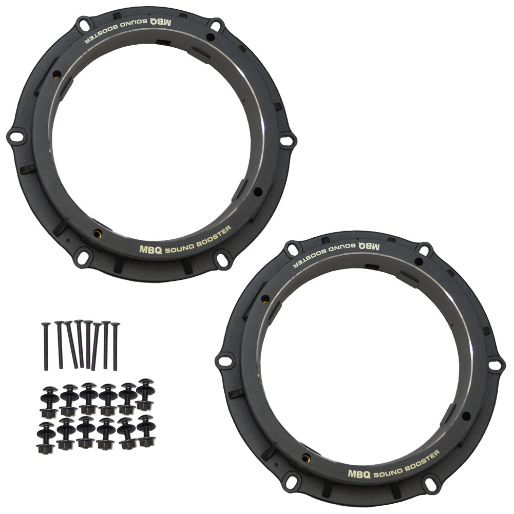 mbq-sar003-08 (フロント用) Jetta ジェッタ A5 (Typ 1K2 2006-2010 H18-H22) (165mm 6.5inch) アルミニウムダイキャストバッフル インナ