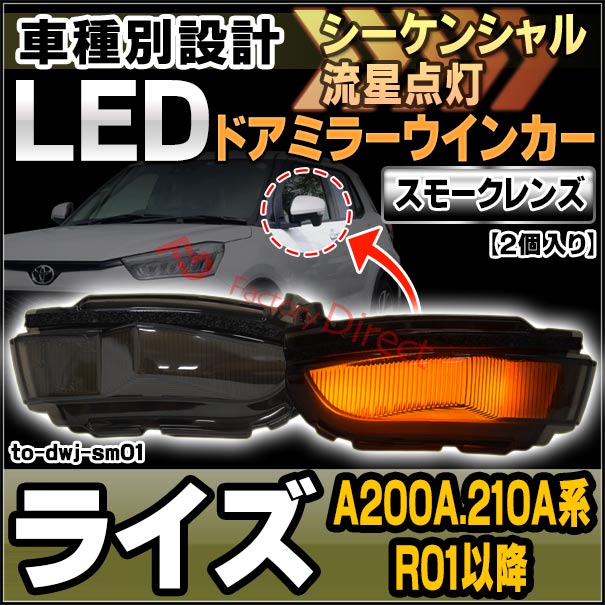 ll-to-dwj-sm01 (シーケンシャル点灯 スモークレンズ) Raize ライズ