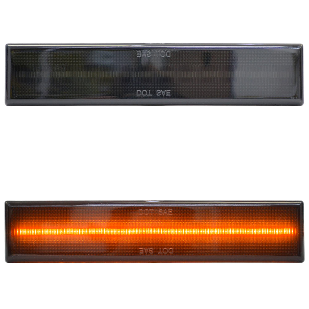 ll-to-smk-sm03 (ON-OFF点灯 スモークレンズ) Soarer ソアラ (20系 S61.01-H03.04 1986.01-1991.04) トヨタ TOYOTA LEDフロントサ