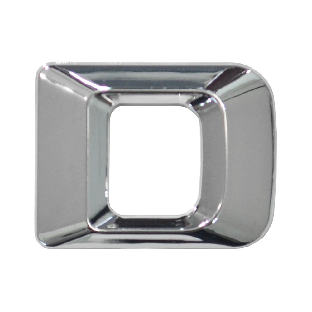  emb-bz23-d (英語=D) アルファベット 3D クロームエンブレム ベンツ風フォント 両面テープ付 (カーアクセサリー カスタム パーツ 立体的 メッキパーツ ドレスアップ)|その他|■カ