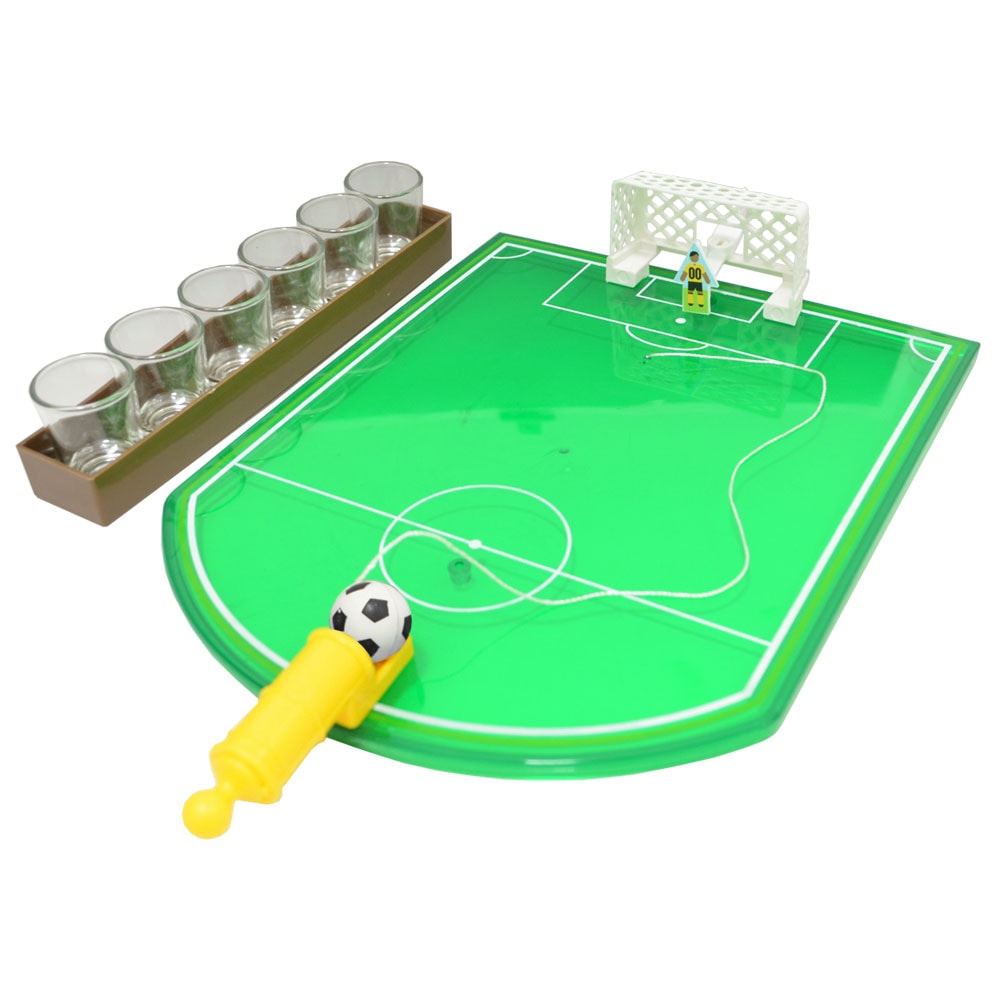 gw-foot6 サッカードリンクゲーム パーティを盛り上げる！ ショットグラス 飲み会ゲーム サッカー打ち上げなどに！食品衛生法検査済 (football フットボール フットサル 部活 ゴールキー