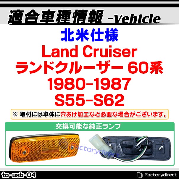 ll-to-usb-cr04 (ON-OFF点灯 クリアーレンズ) US仕様 Land Cruiser