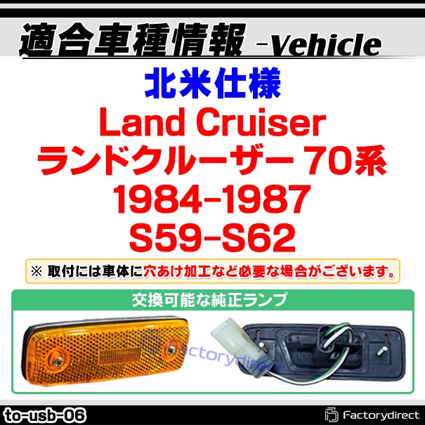 ll-to-usb-cr06 (ON-OFF点灯 クリアーレンズ) US仕様 Land Cruiser