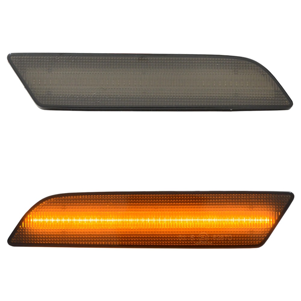 ll-au-usc-sm01 (ON-OFF点灯 スモークレンズ) 北米仕様 Audi アウディ Q3 (Typ 8U 2015-2018 H27-H30) LEDサイドマーカー US仕様 (ランプ 