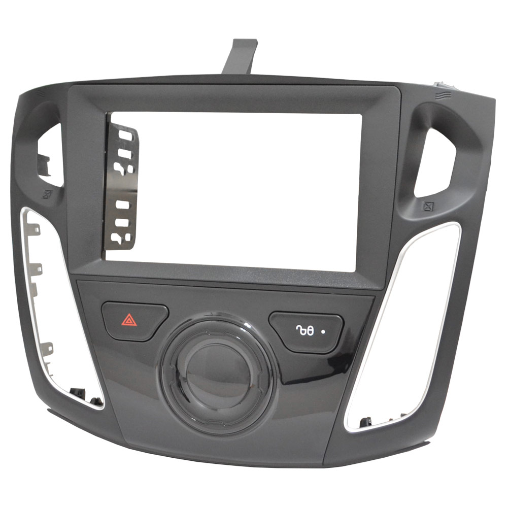 ca-fo22-645a2DIN改 2DINアダプター変換 Focus フォーカス (CB8系 2011-2018 H23-H30) Ford フォード ナビ取付フレーム オーディオフェイスパネル (