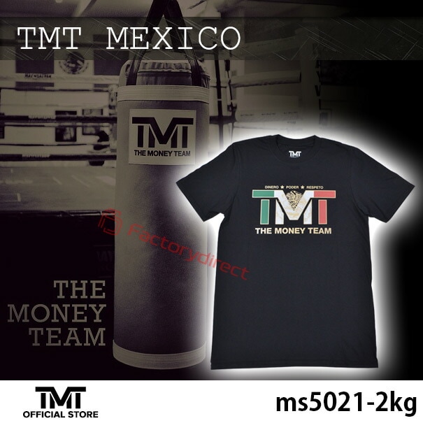 tmt-ms5021-2kg ザ・マネーチーム Tシャツ TMT MEXICO 黒ベース