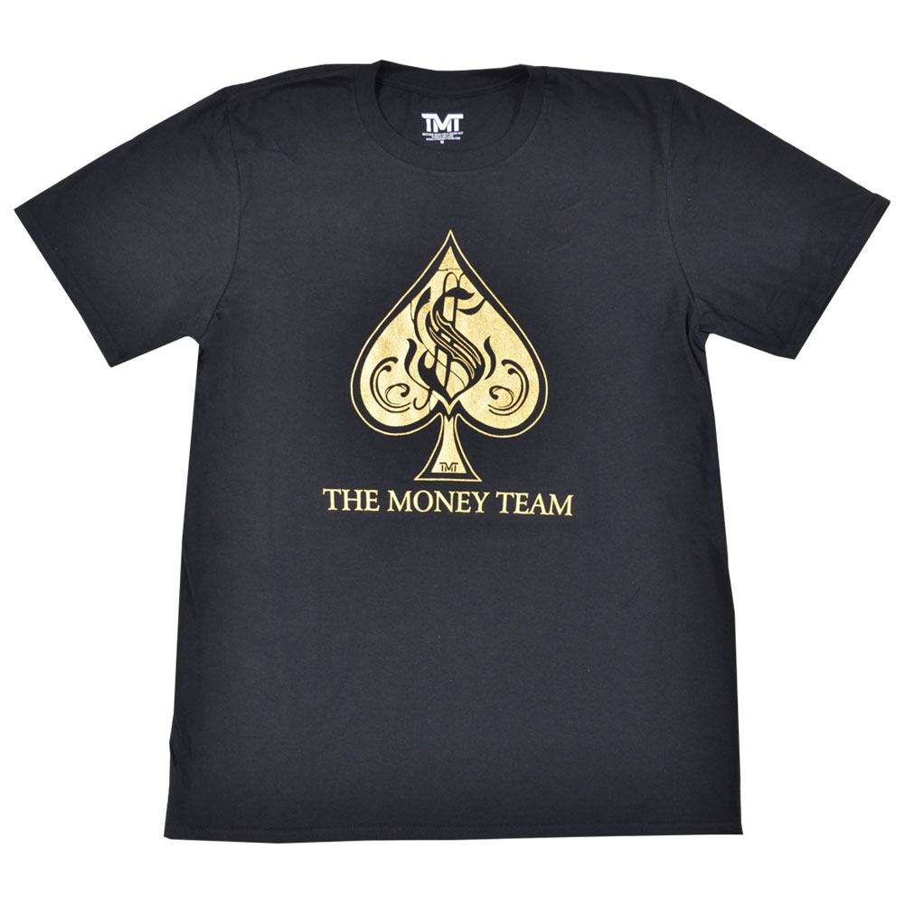 tmt-ms5115-2kg ザ・マネーチーム Tシャツ ACES 黒ベース×エースロゴ