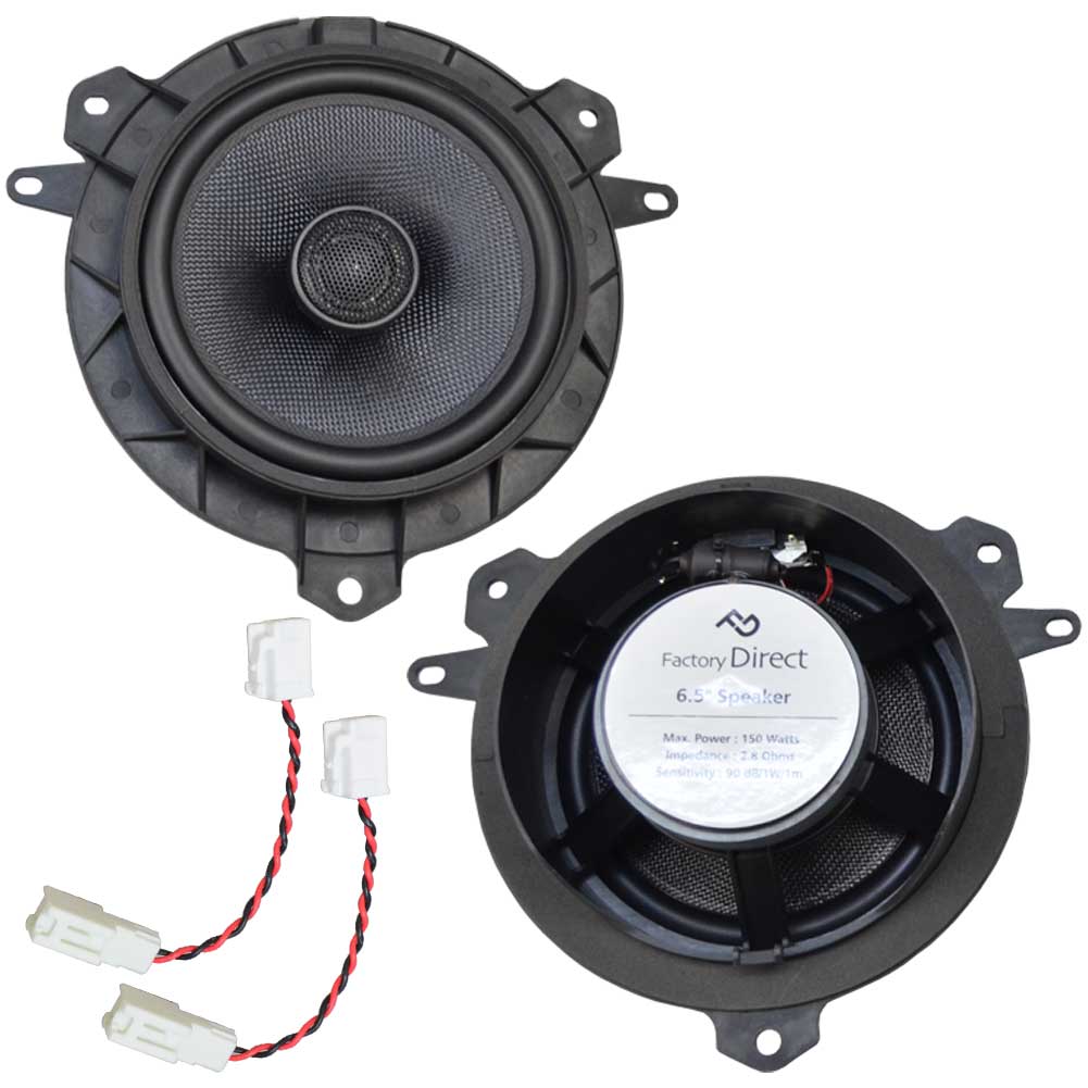 fd-to-exb65co-325 (変換ケーブル付属) Alphard アルファード (40系 R05.06以降 2023.06以降) TOYOTA トヨタ 同軸 コアキシャル 6.5インチ 17c