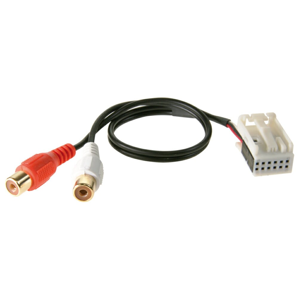ac-ad1424-03aMercedes Benz メルセデスベンツ RCA AUX入力アダプター W169 W245 W203 W209 W221 R230 R171 AUX増設 ハーネスケーブル