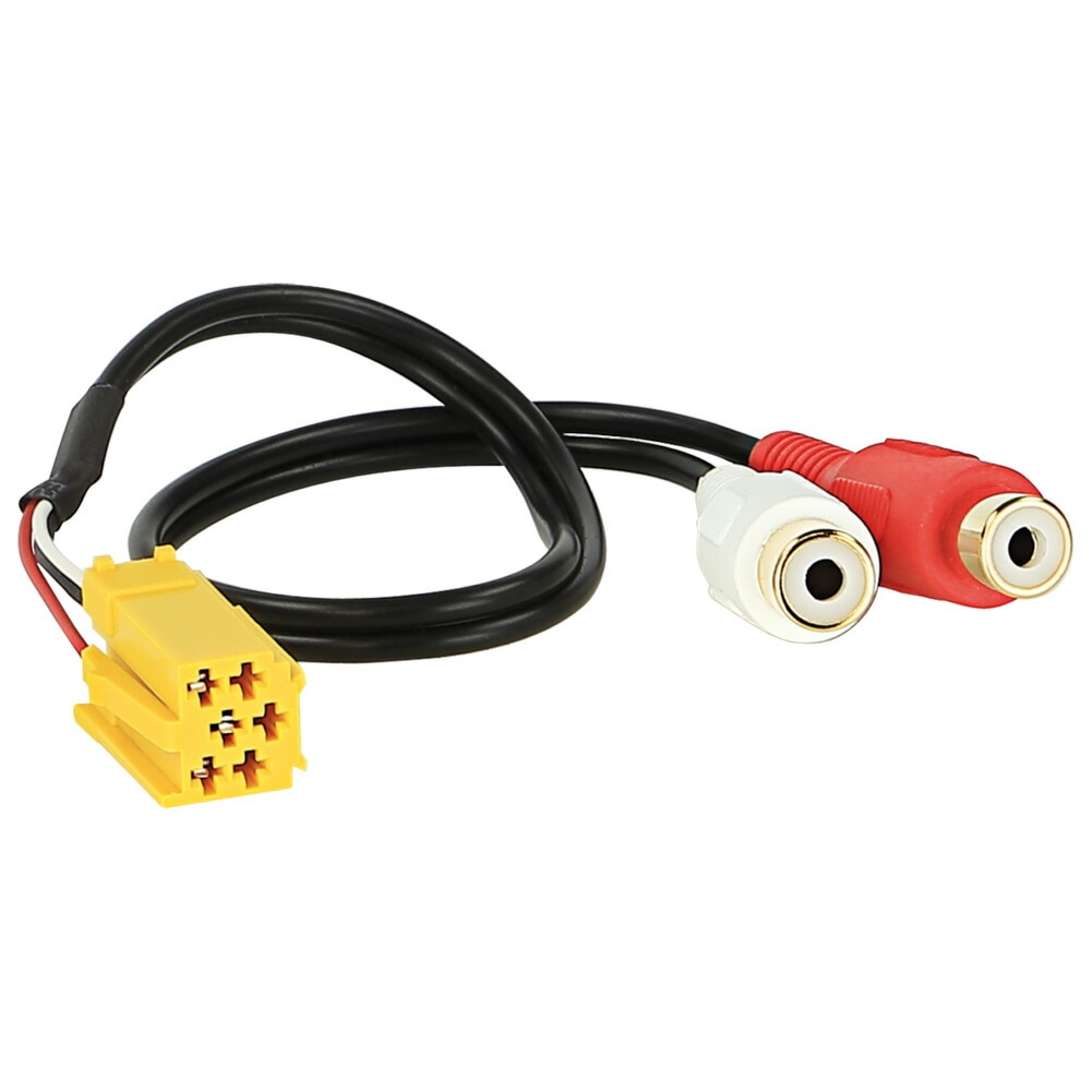 ac-ad1424-08a Alfa Romeo եᥪ 6ԥMini-ISOѴ RCA AUXϥץ 159 2007ʹ AUX ϡ֥ͥ ǥåʥӸ򴹻˺Ŭ (ǥ  ѡ)
