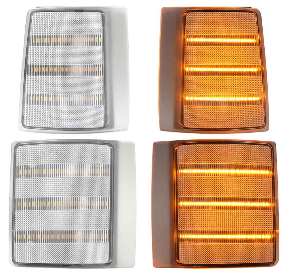 ll-gm-sme-crx04 (󥷥 ꥢ) Chevrolet Tahoe ܥ졼  (GMT420.430 1995-1999 H07-H11) LEDɥޡ ή 4 ( ѡ ή led 󥫡 󥫡  LED ɥ쥹å)
