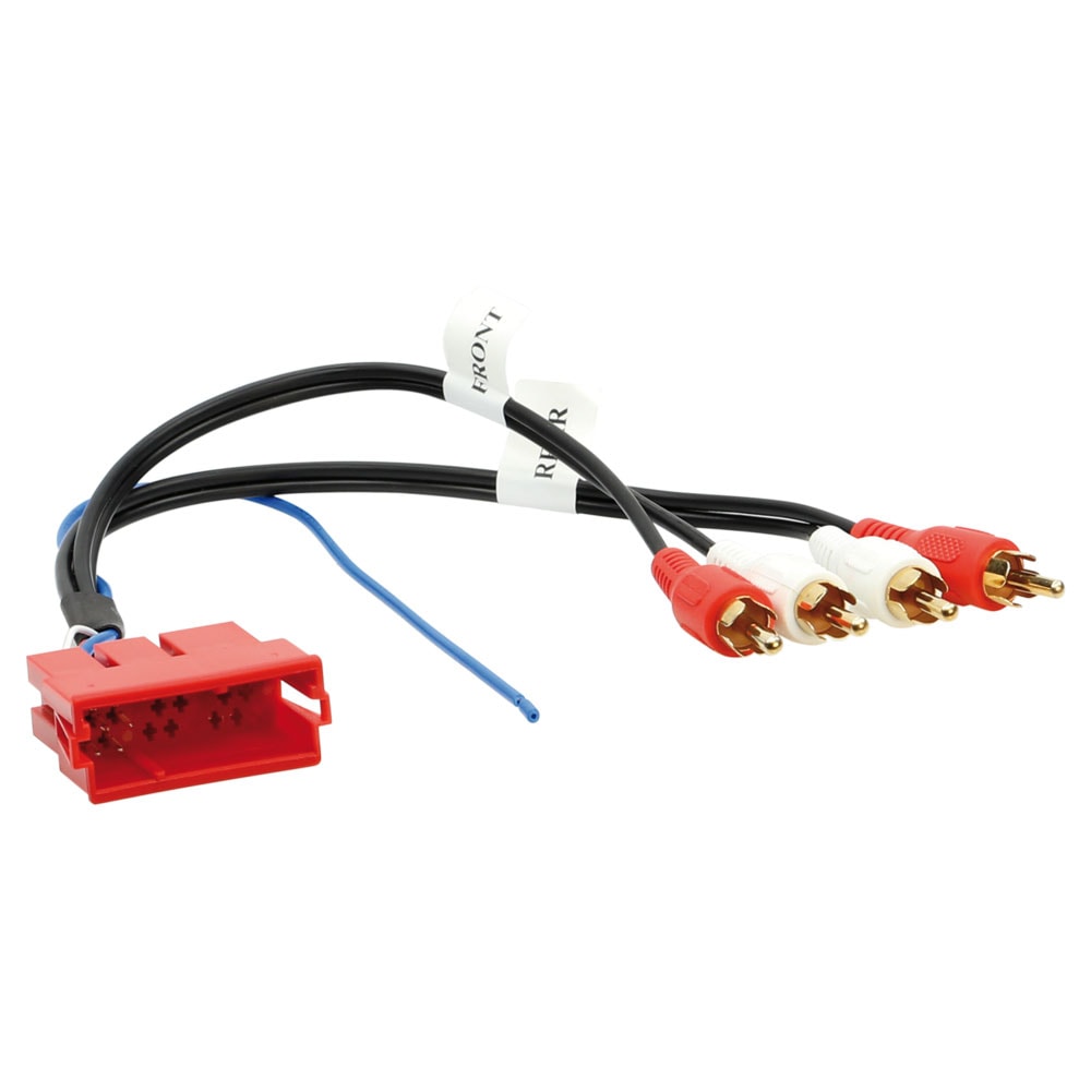 ac-ad13-1445-01a Audi アウディ Active Sound アクティブサウンド アダプター (20ピン Mini ISO から RCAへ変換 ※純正アンプ内蔵機種専用) オーディオ