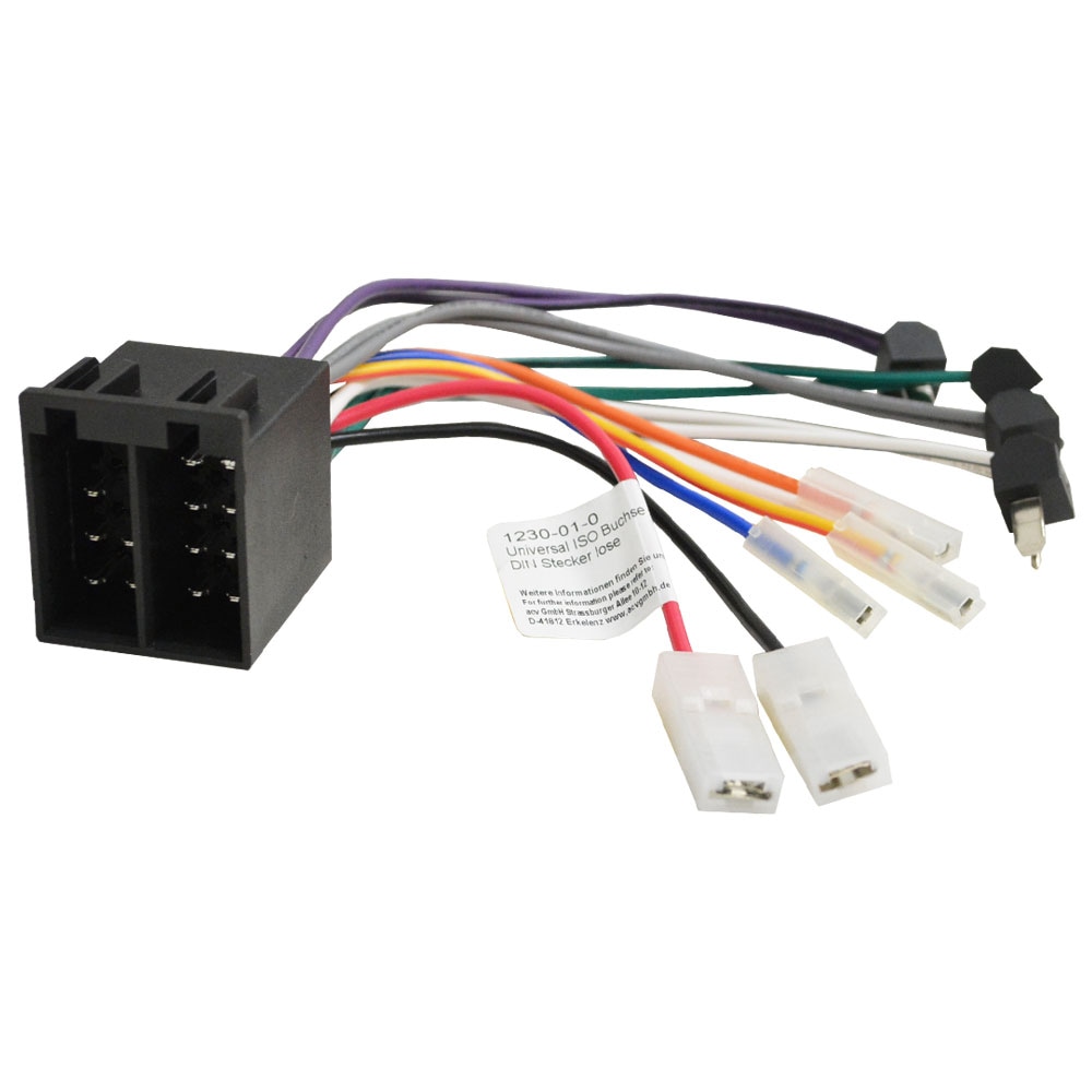 ac-rh1230-01a 欧州の旧車 (電源 & 4スピーカー変換アダプター) カーオーディオISO変換可能ハーネスケーブル デッキ、ナビ交換時に最適 (オーディオハーネス カーオーディオ 配線 ケ