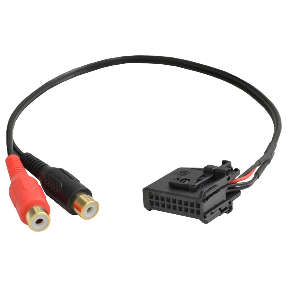 ac-ad311324a 音声AUX入力 アダプター VW フォルクスワーゲン MFD2 16:9 ナビ専用 (カーオーディオ オーディオ 車 ドレスアップ カスタム パーツ 部品)|アンテナ変換配線
