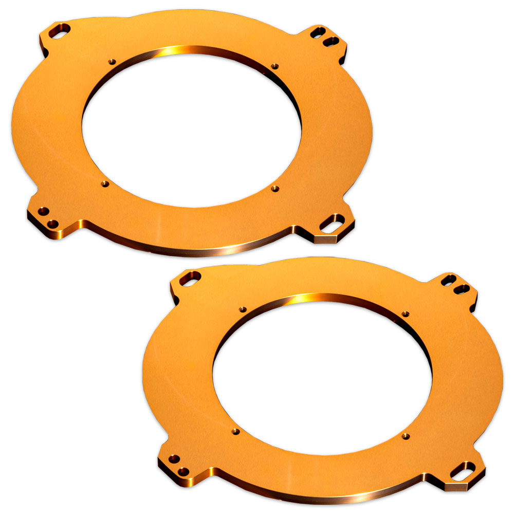 mm-mx-717 M&M DESIGN 日本製 トヨタ レクサス アルミニウム スピーカーインナーバッフル (アルファード ヴェルファイア40 クラウン30 ランドクルーザー250 300 カムリ7