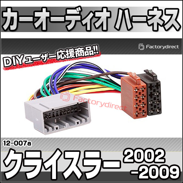 ca-12-007a ���������ǥ���ISO�Ѵ���ǽ�ϡ��ͥ������֥� Chrysler ���饤���顼 (2002-2009) �ǥå����ʥӸ򴹻��˺�Ŭ (�ϡ��ͥ� ���ץ顼 �����ץ��� ��˥å� �Ѵ������֥� ��³�����֥�)