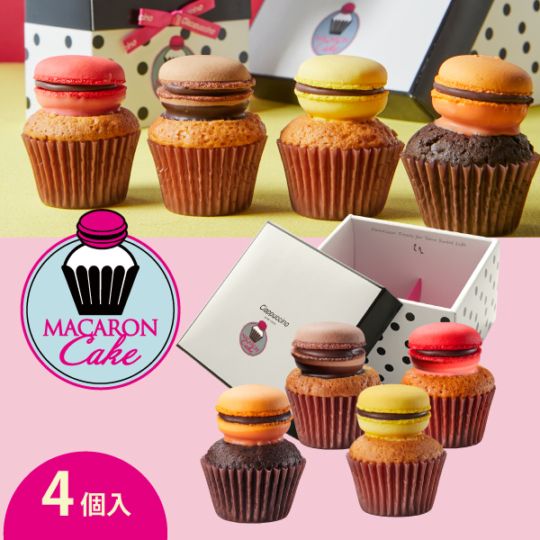 チャプチーノ　マカロンケーキ（4個入）CPCM17‐25C