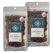池田屋 瀬戸内海産 汐彩 あかもくふりかけ カリカリ梅 単品35g 2袋セット メール便送料無料